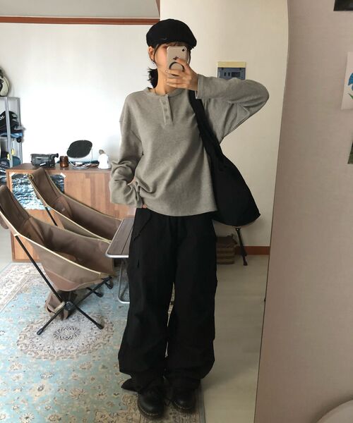 XERO（ゼロ）の「パラシュートカーゴオーバーストリングパンツ[ブラック]（その他パンツ・レディース・その他・LARGE/MEDIUM）」の22枚目の写真