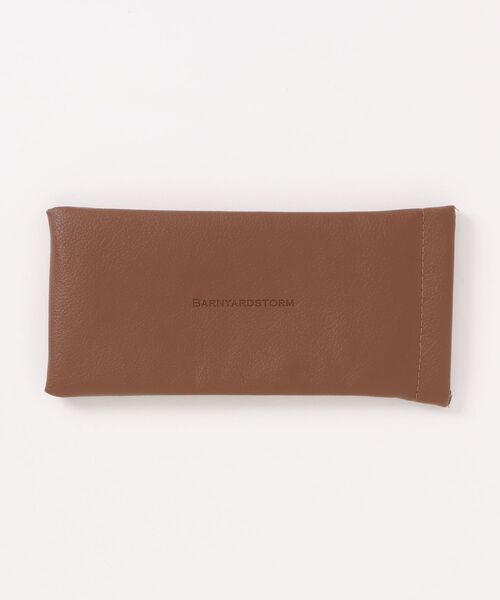 BARNYARDSTORM（バンヤードストーム）の「BARNYARDSTORM / 調光ウェリントングラス（メガネ・レディース・ブラウン・FREE）」の19枚目の写真