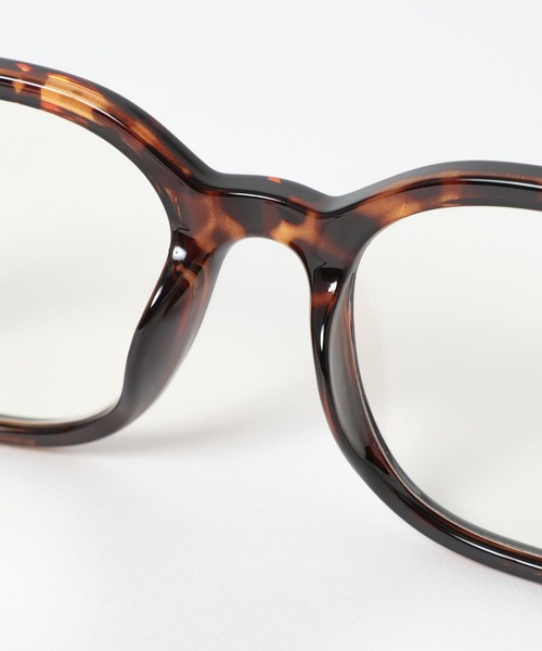 BARNYARDSTORM（バンヤードストーム）の「BARNYARDSTORM / 調光ウェリントングラス（メガネ・レディース・ブラウン・FREE）」の11枚目の写真