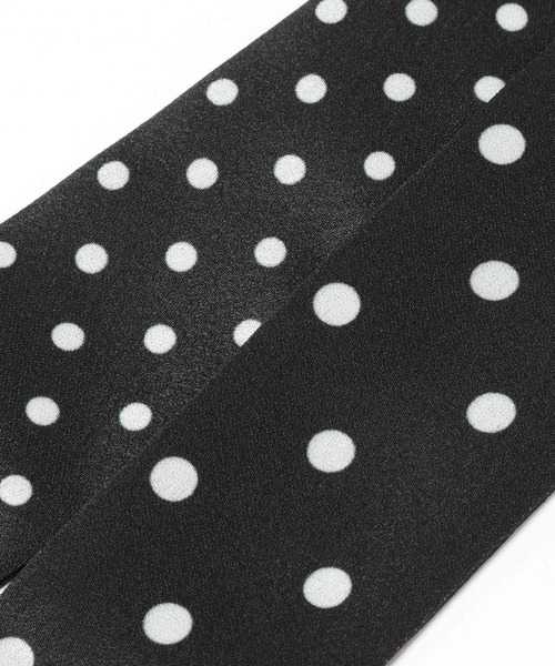 HARE(ハレ)の「ドットナロータイ(HARE)(バンダナ/スカーフ・レディース・ブラック・FREE)」の10枚目の写真