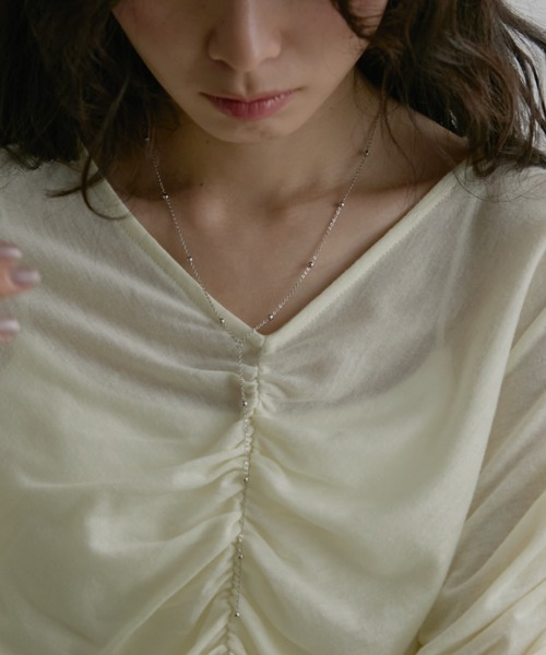 Aunt Marie's（アントマリーズ）の「ロングチェーンネックレス/S925（ネックレス・レディース・シルバー/ゴールド・FREE）」の16枚目の写真