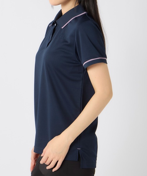 Kappa(カッパ)の「ポロシャツ(ポロシャツ・レディース・ネイビー/ブラック・LARGE/MEDIUM/SMALL)」の5枚目の写真