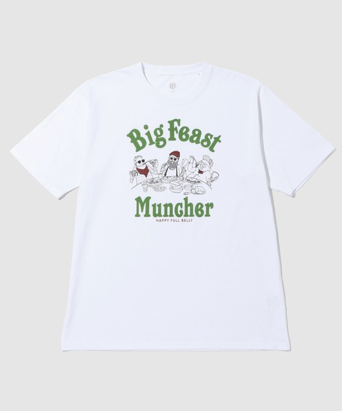 Mac-House（マックハウス）の「Tグラフィックス　ワンポイントシシュウ７分Ｔシャツ（Tシャツ/カットソー・メンズ・イエロー/ブルー/ホワイト/ブラウン/ホワイト系・S/XL/M/L）」の2枚目の写真