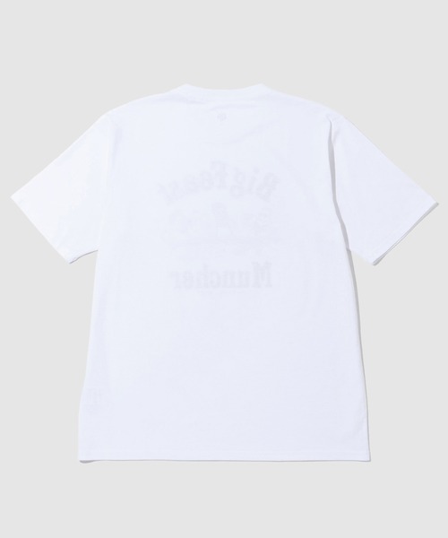 Mac-House（マックハウス）の「Tグラフィックス　ワンポイントシシュウ７分Ｔシャツ（Tシャツ/カットソー・メンズ・イエロー/ブルー/ホワイト/ブラウン/ホワイト系・S/XL/M/L）」の6枚目の写真