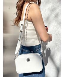 EVRIS | 【500mlペットボトルが入る】ボールチェーンショルダーBAG(ショルダーバッグ)