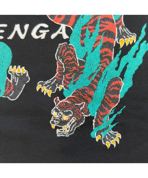 TENGA（テンガ）の「Burning Tiger Sweat（スウェット・メンズ・ブラック・MEDIUM/LARGE）」の5枚目の写真