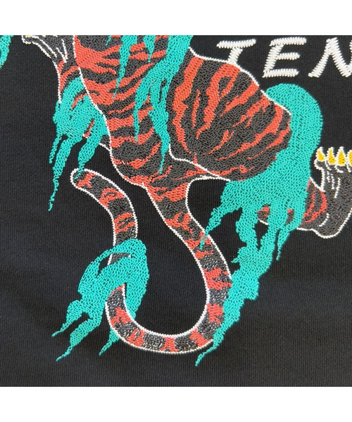TENGA（テンガ）の「Burning Tiger Sweat（スウェット・メンズ・ブラック・MEDIUM/LARGE）」の4枚目の写真
