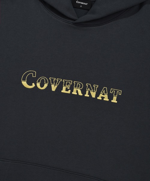 COVERNAT(カバーナット)の「TWO TONE LOGO HOODIE(パーカー・メンズ・オートミール/グレイッシュブルー・XX-LARGE/X-LARGE/LARGE/MEDIUM/SMALL)」の13枚目の写真