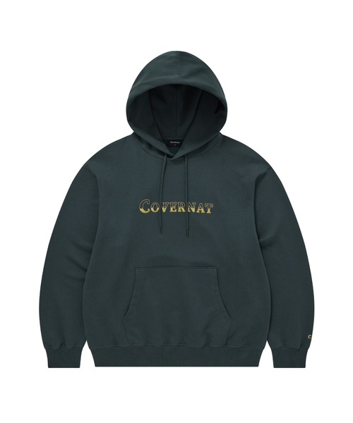 COVERNAT(カバーナット)の「TWO TONE LOGO HOODIE(パーカー・メンズ・オートミール/グレイッシュブルー・XX-LARGE/X-LARGE/LARGE/MEDIUM/SMALL)」の19枚目の写真