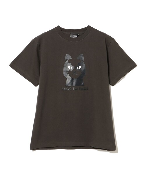 BEAMS T(ビームスティー)の「BEAMS T / Face To Face Tシャツ(Tシャツ/カットソー・メンズ・ブラック系その他4/ホワイト・XL/L/M/S)」の2枚目の写真