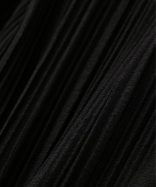 PROPORTION BODY DRESSING（プロポーションボディドレッシング）の「【加藤栞さん着用】＜ａ＞前後２ＷＡＹプリーツカットソーカーディガン / 1216169402（Tシャツ/カットソー・レディース・ピンク/ホワイト系その他/ブラック・FREE）」の5枚目の写真