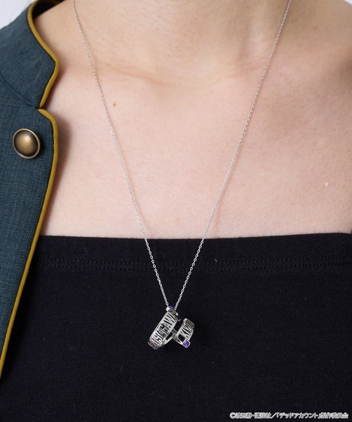 earth music&ecology(アースミュージックアンドエコロジー)の「デッドアカウント リング ネックレス(ネックレス・レディース・オレンジ/パープル/ライトブルー/グリーン・FREE)」の9枚目の写真