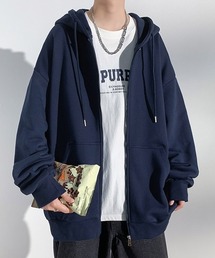 Ressaca（レサーカ）の「オーバーサイズフード付きスウェットジップパーカー（パーカー）」