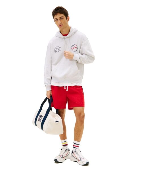 tommy jeans(トミー ジーンズ)の「リラックスプレイパーカー(スウェット・メンズ・ライトグレー系1/ブラック・LARGE/X-LARGE/SMALL/MEDIUM)」の8枚目の写真