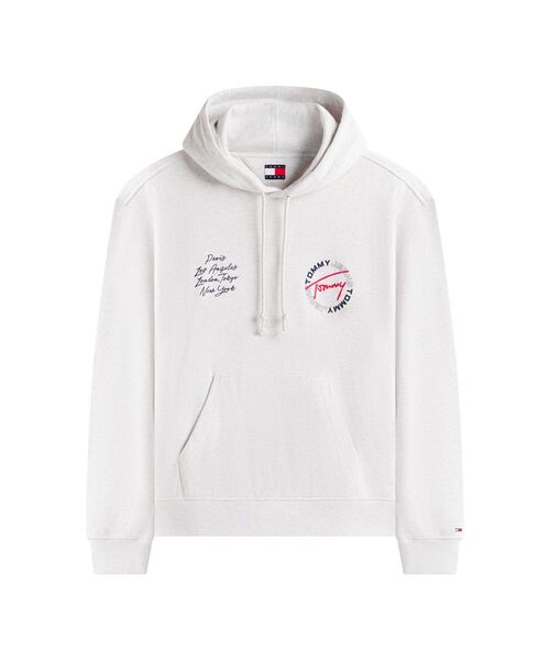 tommy jeans(トミー ジーンズ)の「リラックスプレイパーカー(スウェット・メンズ・ライトグレー系1/ブラック・LARGE/X-LARGE/SMALL/MEDIUM)」の11枚目の写真