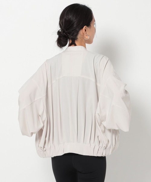 BAYFLOW(ベイフロー)の「【HEREIAM】撥水Comfy ブルゾン(ブルゾン・レディース・ブラック/ライトグレー・FREE)」の12枚目の写真