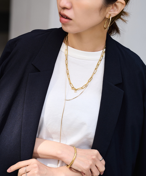 FRAMeWORK（フレームワーク）の「≪追加≫HARPIE/ハーピー チェーンネックレス（ネックレス・レディース・ゴールド・FREE）」の3枚目の写真