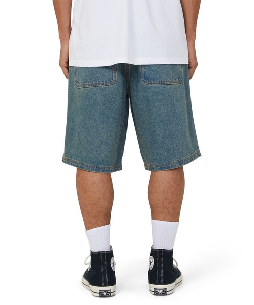 HUF（ハフ）の「KINDA LOOSE DOUBLE KNEE SHORT（デニムパンツ・メンズ・ブラック/ブルー・28/30/34/36/32）」の5枚目の写真