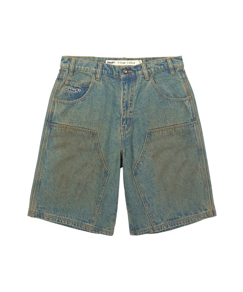 HUF（ハフ）の「KINDA LOOSE DOUBLE KNEE SHORT（デニムパンツ・メンズ・ブラック/ブルー・28/30/34/36/32）」の20枚目の写真