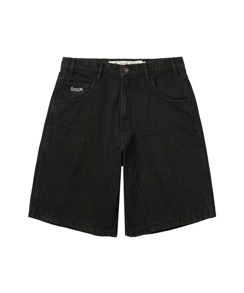 HUF（ハフ）の「KINDA LOOSE DOUBLE KNEE SHORT（デニムパンツ・メンズ・ブラック/ブルー・28/30/34/36/32）」の21枚目の写真