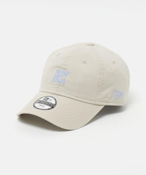NEW ERA(ニューエラ)の「【別注】<NEW ERA>920 スクエアロゴ キャップ / キッズ(ハット・キッズ・ナチュラル/ブラック・FREE)」の2枚目の写真