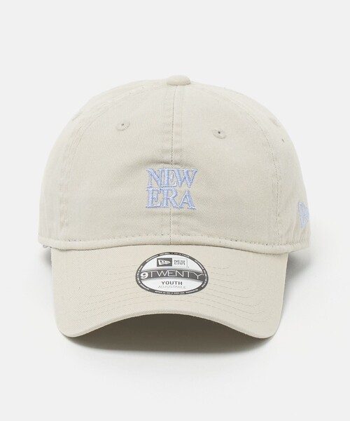 NEW ERA(ニューエラ)の「【別注】<NEW ERA>920 スクエアロゴ キャップ / キッズ(ハット・キッズ・ナチュラル/ブラック・FREE)」の3枚目の写真