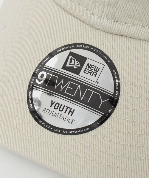 NEW ERA(ニューエラ)の「【別注】<NEW ERA>920 スクエアロゴ キャップ / キッズ(ハット・キッズ・ナチュラル/ブラック・FREE)」の10枚目の写真