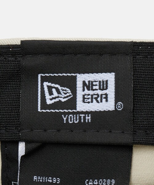 NEW ERA(ニューエラ)の「【別注】<NEW ERA>920 スクエアロゴ キャップ / キッズ(ハット・キッズ・ナチュラル/ブラック・FREE)」の13枚目の写真