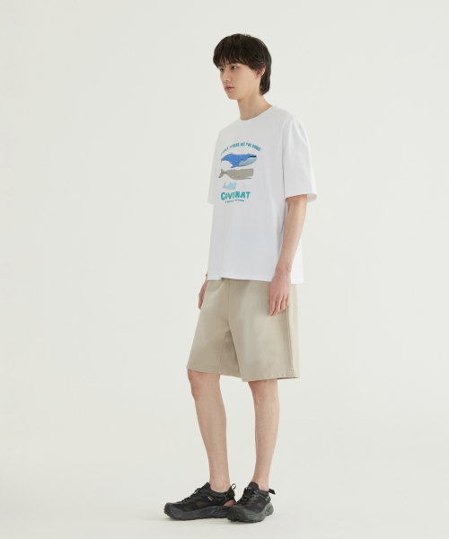 COVERNAT(カバーナット)の「クールコットンウェールグラフィックTシャツネイビー(Tシャツ/カットソー・レディース・その他・X-SMALL/SMALL/MEDIUM/LARGE/X-LARGE/XX-LARGE)」の8枚目の写真