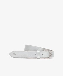 LACOSTE | サフィアーノエンボスレザーベルト(ベルト)