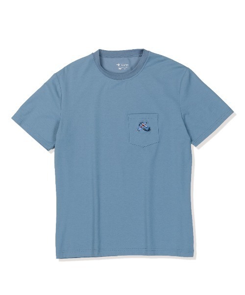 Foxfire(フォックスファイヤー)の「TSバードT S/S(Tシャツ/カットソー・メンズ・ブラック/ライトブルー・M/L/XL)」の1枚目の写真