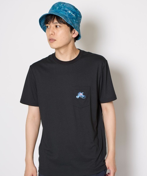 Foxfire(フォックスファイヤー)の「TSバードT S/S(Tシャツ/カットソー・メンズ・ブラック/ライトブルー・M/L/XL)」の2枚目の写真