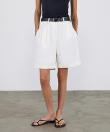 Cotton Chino Short Pants - White