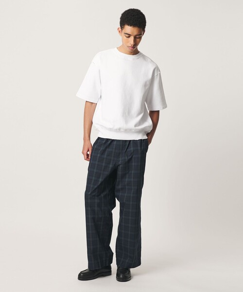 BEAUTY&YOUTH UNITED ARROWS(ビューティーアンドユースユナイテッドアローズ)の「クラッシュ ショートスリーブ スウェット(Tシャツ/カットソー・メンズ・ネイビー/ケリーグリーン/ホワイト・M/XL/S/L)」の13枚目の写真