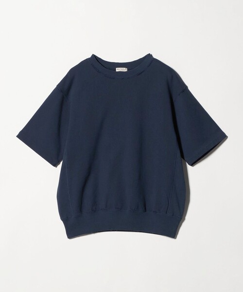 BEAUTY&YOUTH UNITED ARROWS(ビューティーアンドユースユナイテッドアローズ)の「クラッシュ ショートスリーブ スウェット(Tシャツ/カットソー・メンズ・ネイビー/ケリーグリーン/ホワイト・M/XL/S/L)」の20枚目の写真