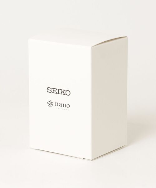 NANO universe（ナノユニバース）の「SEIKO/セイコーコラボレーション メタル ゴールドシルバー（アナログ腕時計・レディース・その他1・FREE）」の3枚目の写真