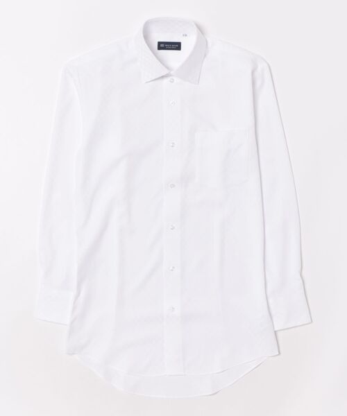 TOKYO SHIRTS(トウキョウシャツ)の「【吸水速乾】【COFREX】形態安定ノンアイロン ワイド 長袖ビジネスワイシャツ(ビジネスシャツ・メンズ・ホワイト・首回り42cm-裄丈82cm/首回り41cm-裄丈86cm/首回り41cm-裄丈82cm/首回り39cm-裄丈84cm/首回り39cm-裄丈80cm/首回り37cm-裄丈80cm/首回り43cm-裄丈86cm/首回り43cm-裄丈82cm/首回り42cm-裄丈86cm)」の6枚目の写真