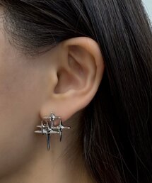 ダイヤデザインピアス