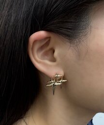 ダイヤデザインピアス