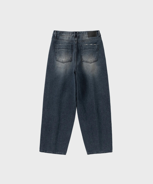NONBLANK(ノンブランク)の「ワイドカーブデニムパンツ_BLUE(その他パンツ・メンズ・ブルー・MEDIUM/LARGE/X-LARGE)」の2枚目の写真