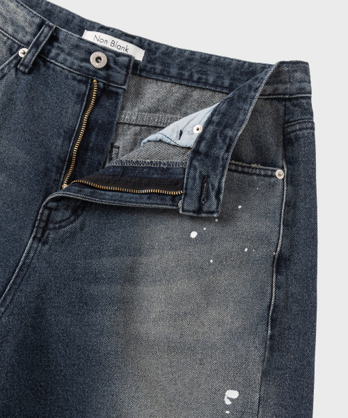 NONBLANK(ノンブランク)の「ワイドカーブデニムパンツ_BLUE(その他パンツ・メンズ・ブルー・MEDIUM/LARGE/X-LARGE)」の5枚目の写真