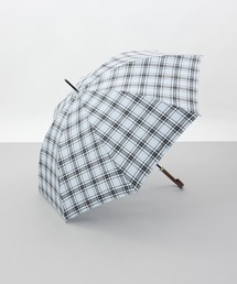 Aquascutum（アクアスキュータム）の「【 Aquascutum（アクアスキュータム）】先染めチェック雨傘(長傘)（長傘）」
