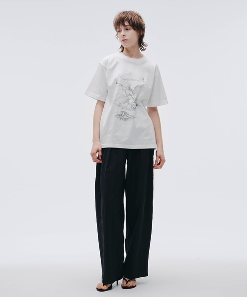 NOISE MAKER（ノイズメーカー）の「【接触冷感】SONUS MANET グラフィックTEE（Tシャツ/カットソー・レディース・ホワイト・FREE）」の5枚目の写真