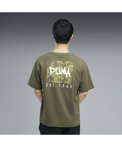 PUMA(プーマ)の「PUMA プーマ メンズ ESS エレベーテッド MX カモ バック プリント 半袖 Tシャ(Tシャツ/カットソー・メンズ・ヘザーグレー/グリーン系その他/ブラック/ホワイト・X-LARGE/XX-LARGE/MEDIUM/SMALL/LARGE)」の21枚目の写真