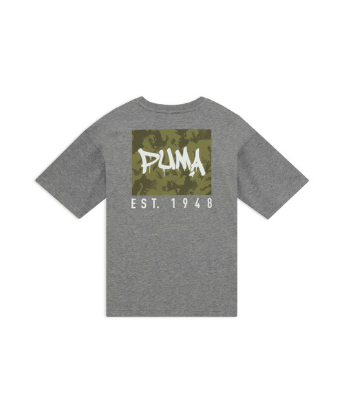 PUMA(プーマ)の「PUMA プーマ メンズ ESS エレベーテッド MX カモ バック プリント 半袖 Tシャ(Tシャツ/カットソー・メンズ・ヘザーグレー/グリーン系その他/ブラック/ホワイト・X-LARGE/XX-LARGE/MEDIUM/SMALL/LARGE)」の8枚目の写真