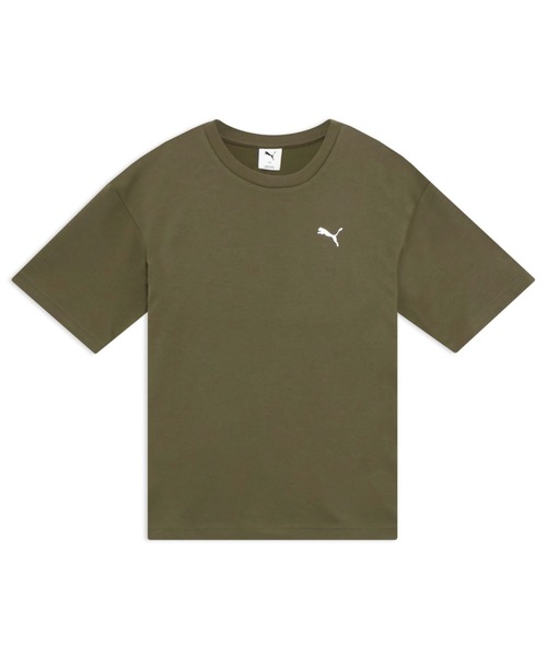 PUMA(プーマ)の「PUMA プーマ メンズ ESS エレベーテッド MX カモ バック プリント 半袖 Tシャ(Tシャツ/カットソー・メンズ・ヘザーグレー/グリーン系その他/ブラック/ホワイト・X-LARGE/XX-LARGE/MEDIUM/SMALL/LARGE)」の1枚目の写真