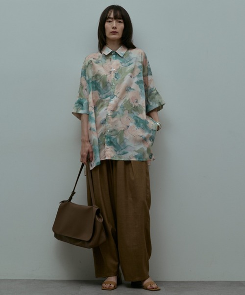 flaeu（フラユ）の「Utility Messenger Bag（ショルダーバッグ・レディース・ブラック/ブラウン・FREE）」の4枚目の写真