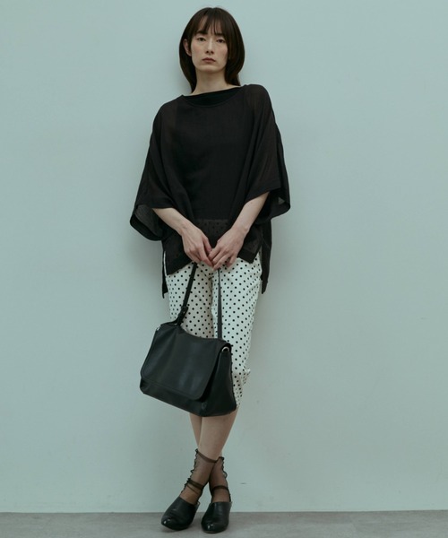 flaeu（フラユ）の「Utility Messenger Bag（ショルダーバッグ・レディース・ブラック/ブラウン・FREE）」の11枚目の写真