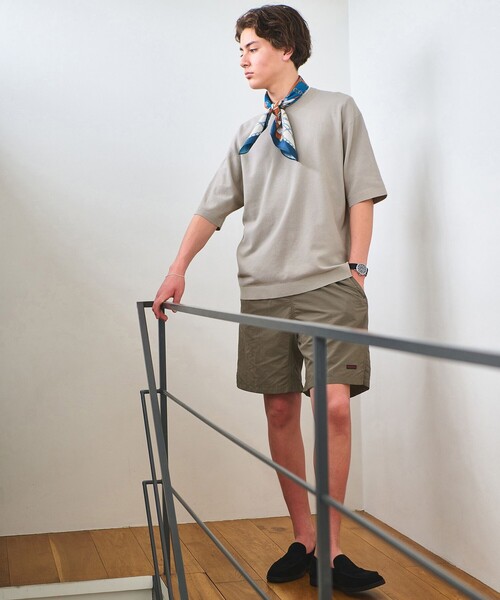 Gramicci(グラミチ)の「<GRAMICCI>ナイロン パッカブル Gショーツ ショートパンツ(その他パンツ・メンズ・ブラック/ナチュラル/ダークグレー・S/M/L)」の4枚目の写真