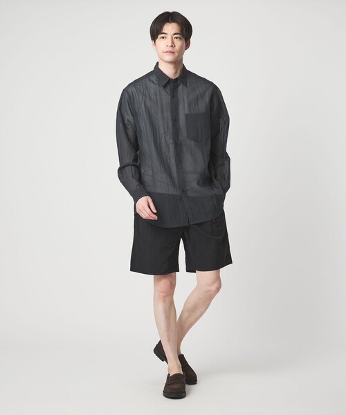 Gramicci(グラミチ)の「<GRAMICCI>ナイロン パッカブル Gショーツ ショートパンツ(その他パンツ・メンズ・ブラック/ナチュラル/ダークグレー・S/M/L)」の7枚目の写真